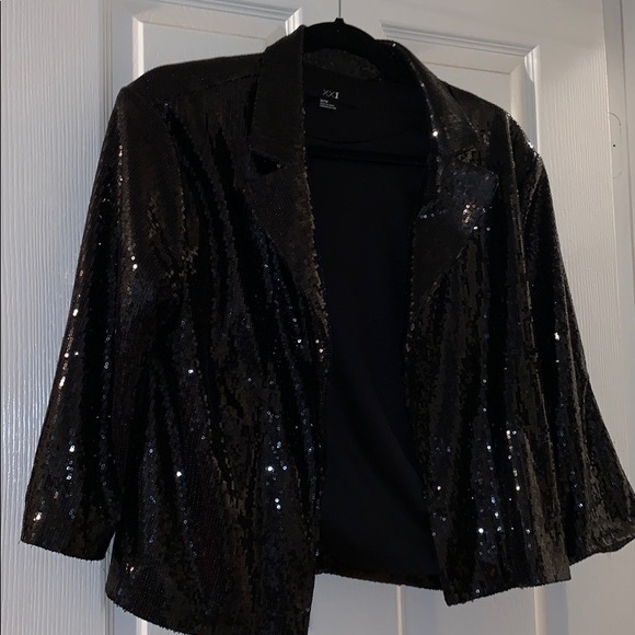 Medium XX1 Black Sequin Blazer - Picture 1 of 7